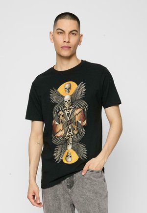 OF DEATH TEE - Print T-shirt - black