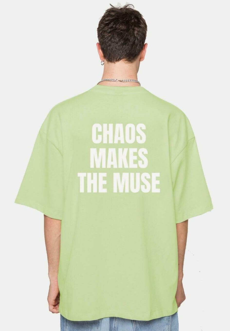 Kaotiko WASHED CHAOS Camiseta estampada lime/verde
