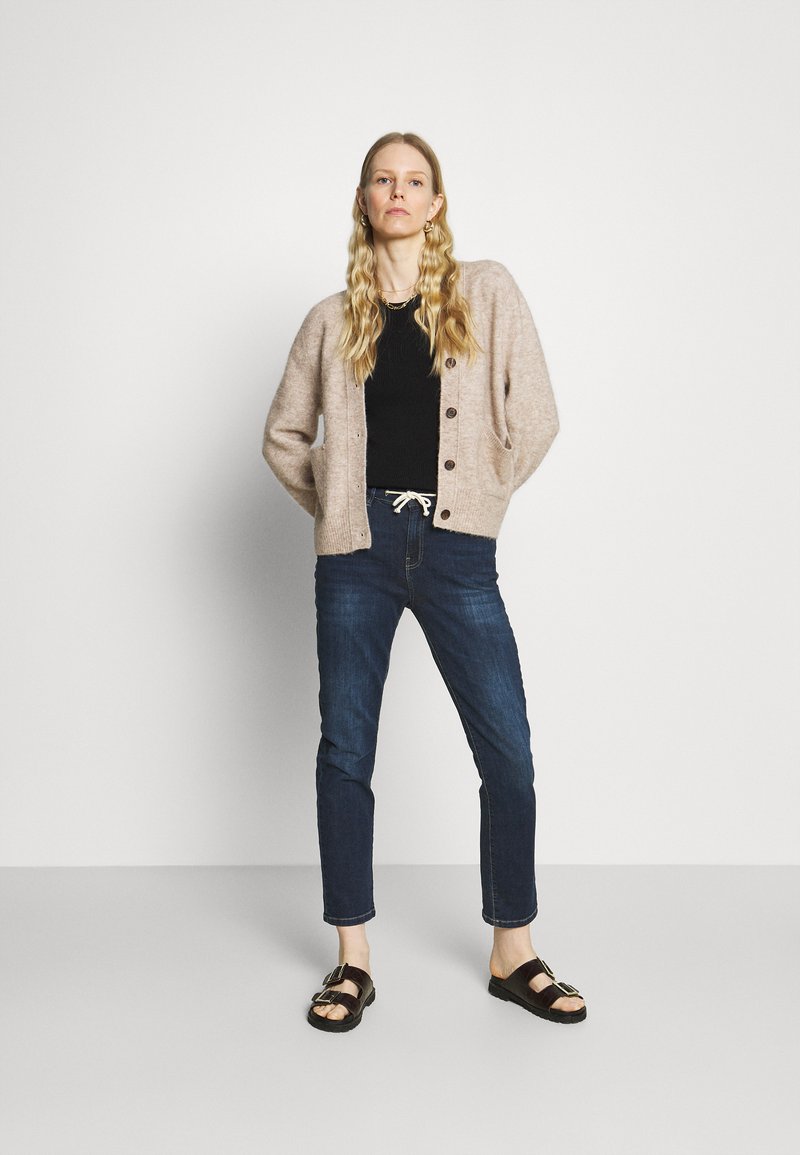 Damen Kleider | Opus LOUIS Jeans Straight Leg dark washed blue/dark-blue denim - ET00662 Damen Kleider | Opus LOUIS Jeans Straight Leg dark washed blue/dark-blue denim - ET00662