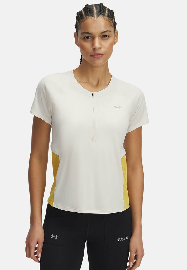 TRAIL RUN - Print T-shirt - stone