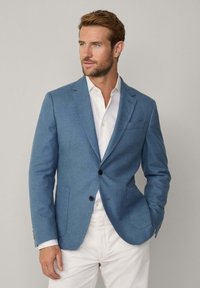 Hackett London Kostymkavaj - ice blue