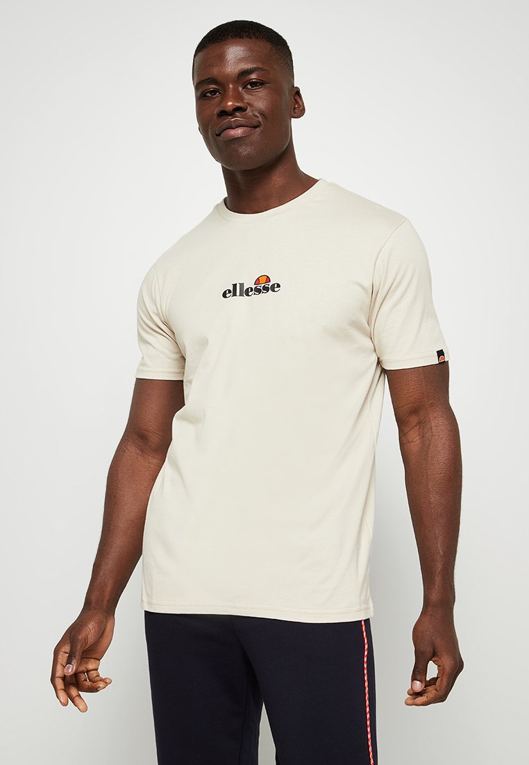 Ellesse T-shirt print beige
