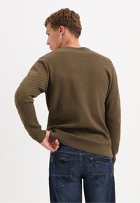 NO EXCESS DIAGONAL - Trui - khaki