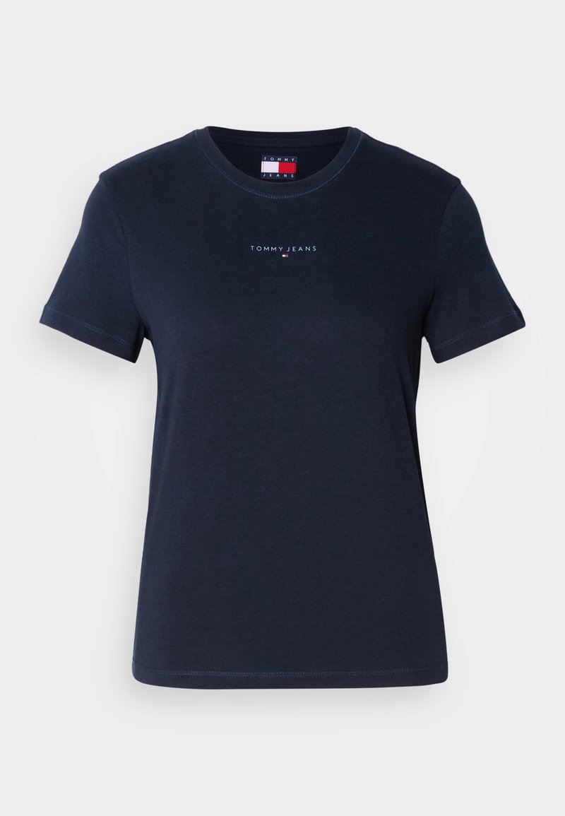 Tommy Jeans T-shirt basic donkerblauw Tommy Jeans T-shirt basic donkerblauw