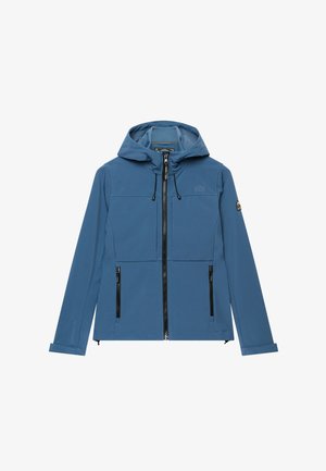 Superdry & Co, SUPERDRY HOODED CLASSIC TREKKER JACKET.. - Chaqueta fina - dry slate blue