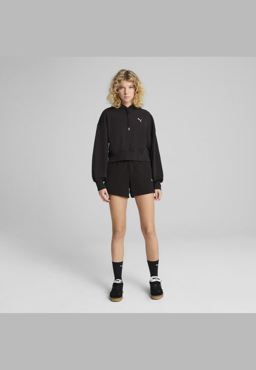 PUMA WARDROBE ESS RELAXED FIT - Hoodie - black — photo 2