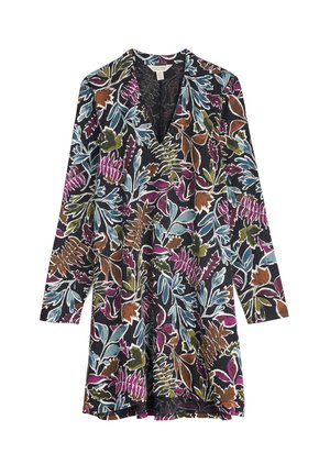 Seasalt Cornwall MOLEVENNY - Long sleeved top - multi inked foliage onyx