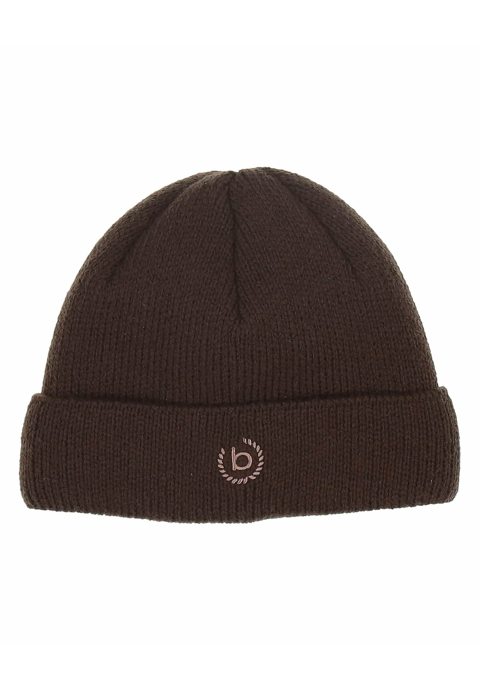 bugatti BEANIE Berretto chocolate/marrone scuro