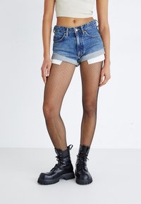 Lee RIDER - Shorts vaqueros - classic indigo