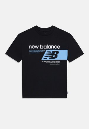 New Balance PREMIUM ATHLETIC TEE - T-shirt con stampa - caviar
