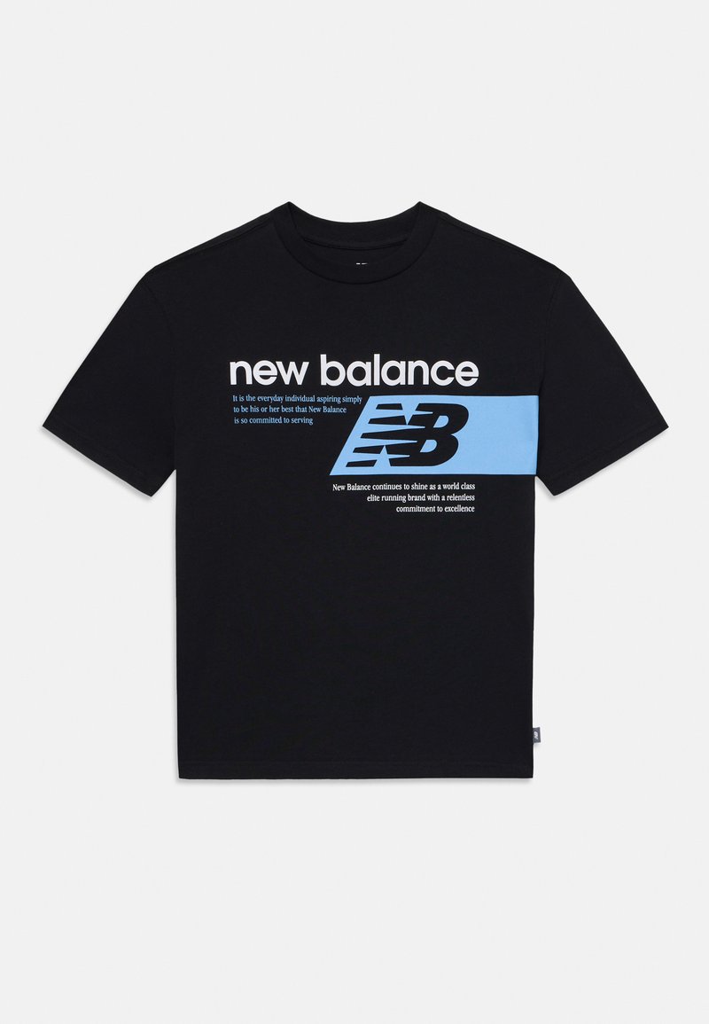 New Balance PREMIUM ATHLETIC TEE - T-shirt imprimé - caviar