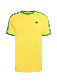 TEE - T-shirt imprimé - eqt yellow   green   collegiate royal