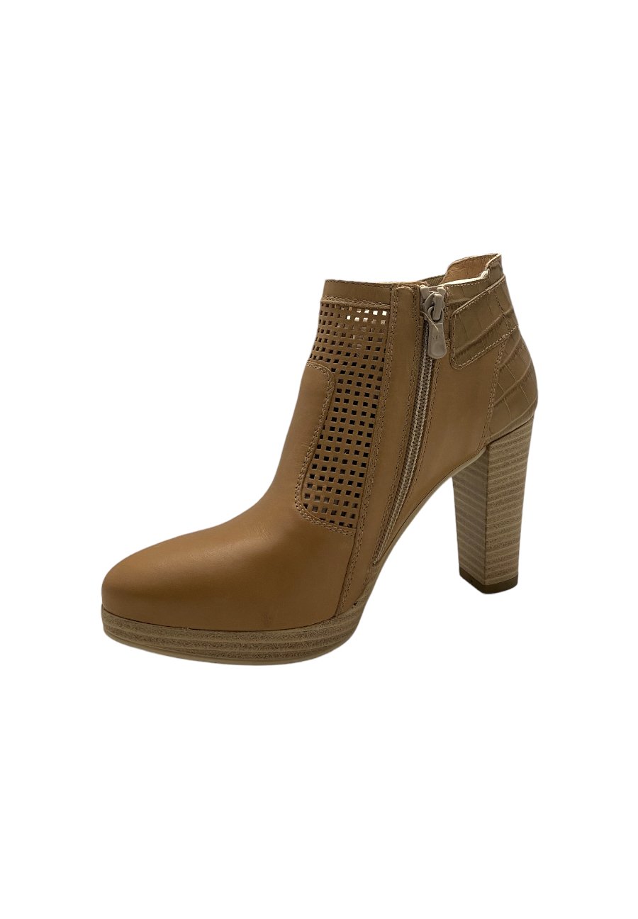 NeroGiardini TRONCHETTI - Stivaletti con tacco - cuoio/marrone - Zalando.it