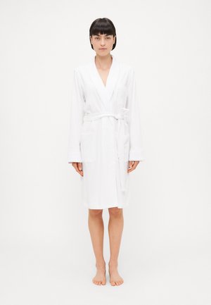 QUILTED COLLAR ROBE - Badekåpe - white