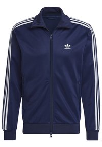 adidas Originals Tröja med dragkedja - dark blue
