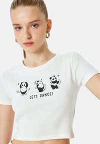 Koton T-Shirt print - beige
