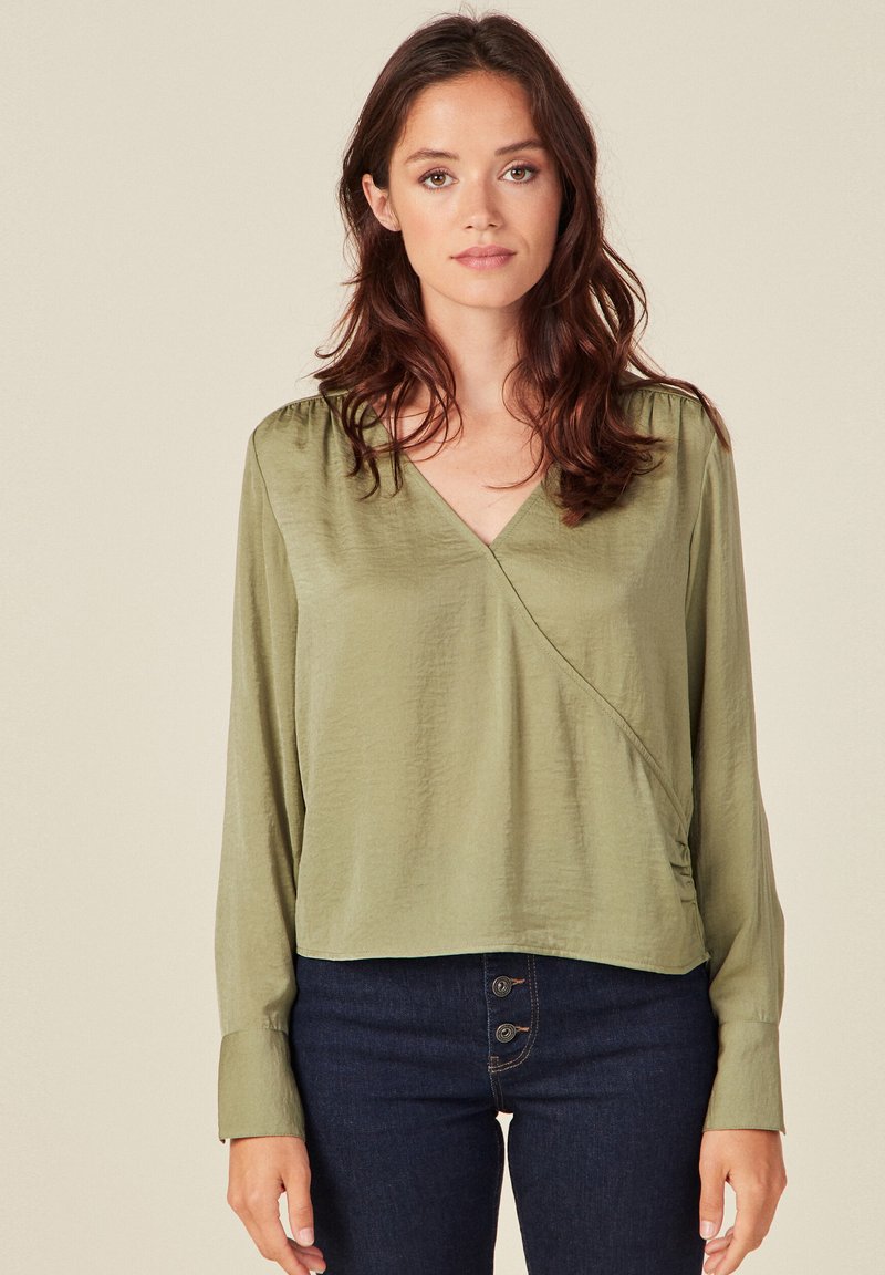 BONOBO Jeans UMWELTFREUNDLICHE - Blusa - vert kaki