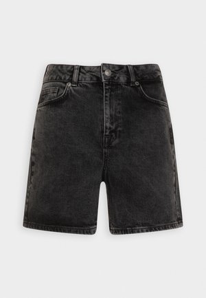 Selected Femme SLFKRISTA - Lühikesed teksad - black denim