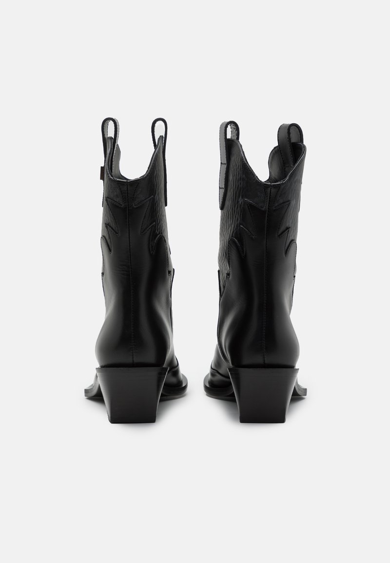MCM BOOTS - Cowboy-/Bikerstiefelette - black/schwarz - Zalando.de