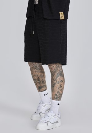 SIKSILK Spodnji deli trenirk - black