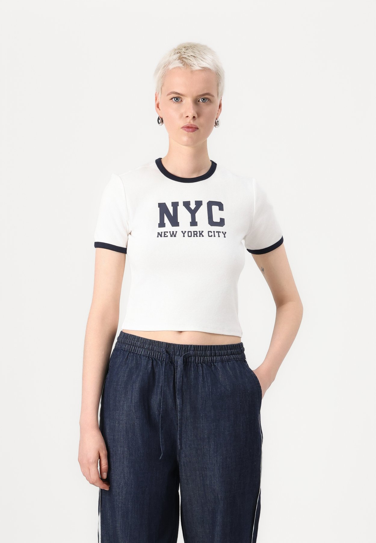 ONLNAOMI PULL UP WIDE PANT