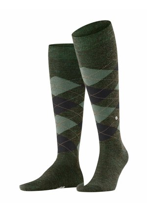 MELANGE EDINBURGH - Kniestrümpfe - jade cream