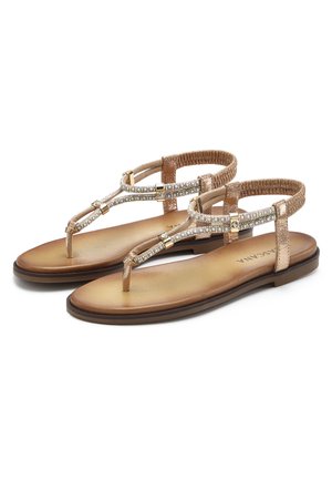 LASCANA ZEHENTRENNER - T-bar sandals - rose