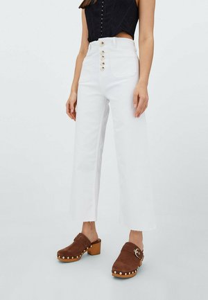 Jeans Straight Leg - white