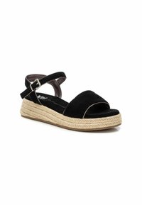 XTI Sandalias con plataforma - black