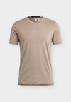 D4T WORKOUT - Αθλητικό μπλουζάκι - khaki six melange