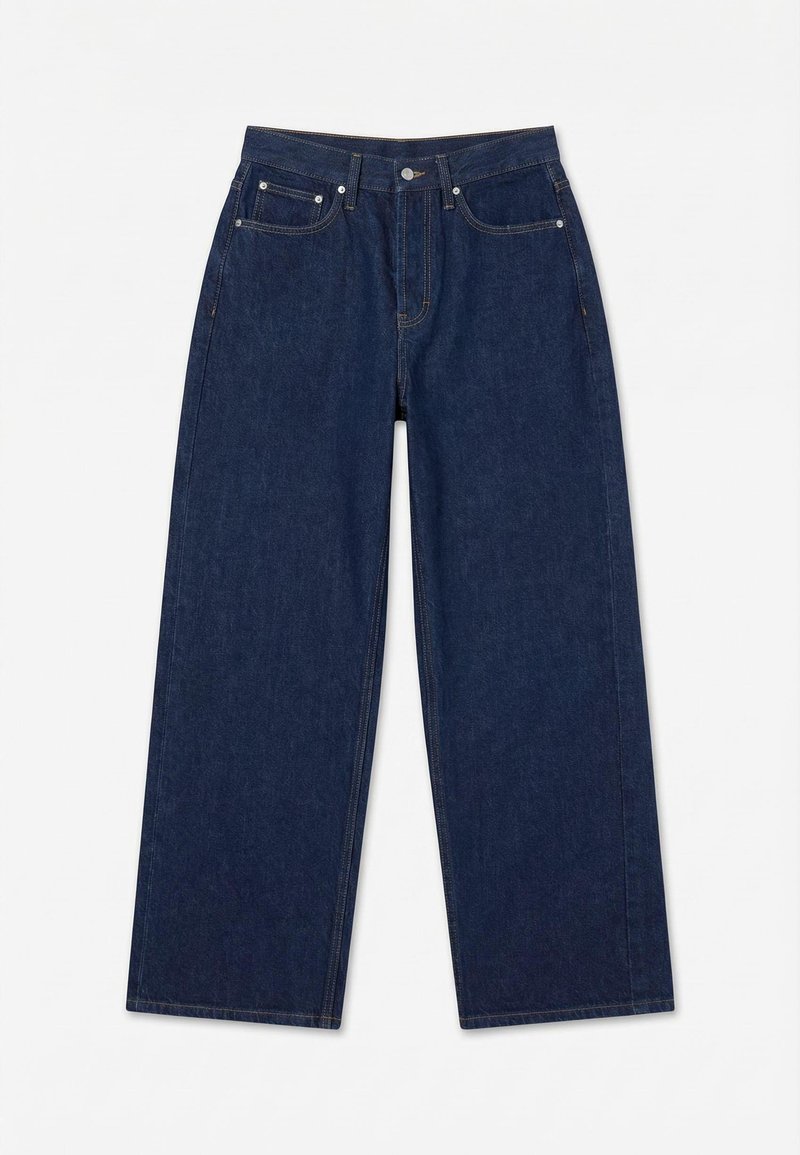 Topshop Wijde jeans donkerblauw denim