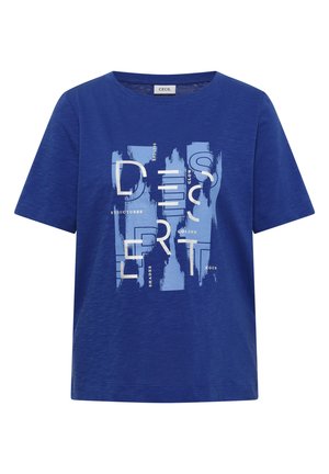 Cecil, T-SHIRT MIT RUNDHALS UND FRONTPRINT - T-shirt imprimé - deep river blue