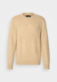 SOFT REGULAR FIT SWEATER - Strickpullover - camel