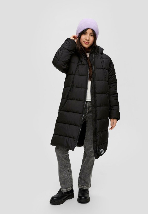 Wintermantel - schwarz