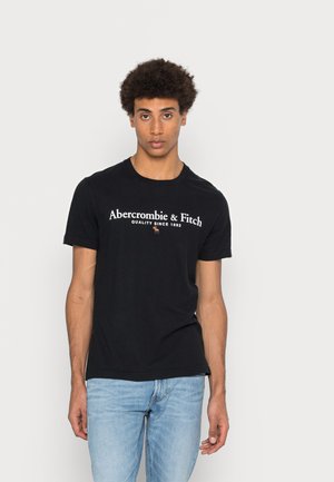 Print T-shirt - black
