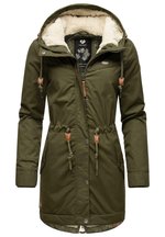 Ragwear CANNY - Abrigo De Invierno - Dark Olive/verde Oliva