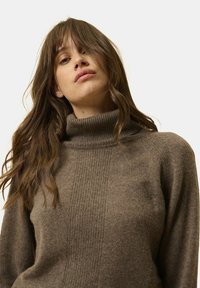 Just Cashmere Strickpullover - mottled taupe