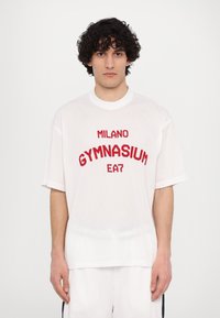 EA7 Emporio Armani Marškinėliai su spaudiniu - star white