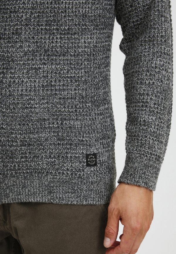 BHCarmelo - Cardigan - charcoal mix4