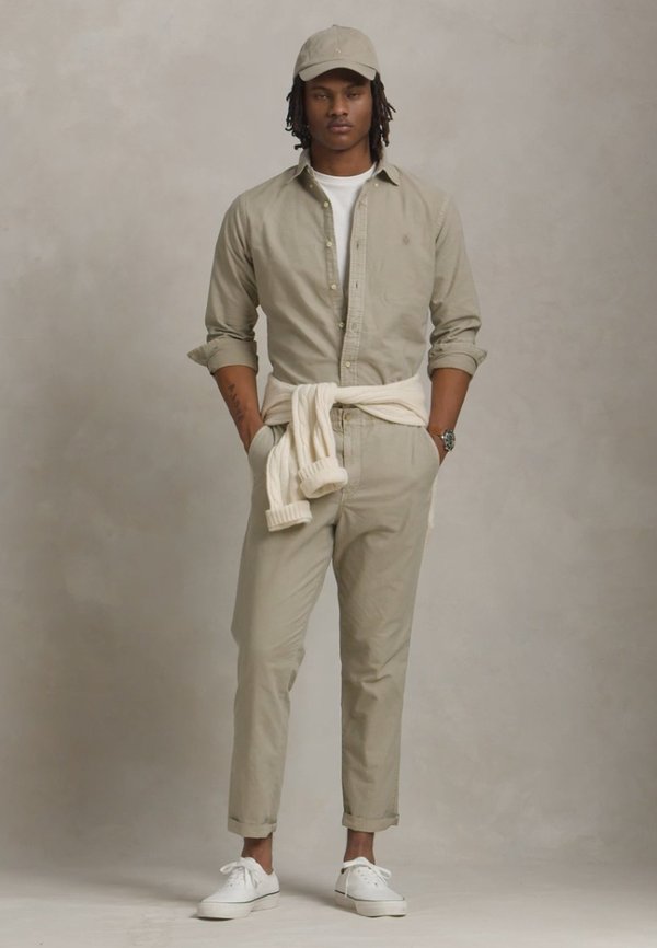 POLO PREPSTER CLASSIC MINERAL DYED PANT - Chinos - olive4