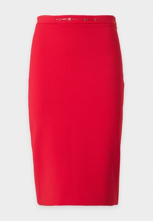 Elisabetta Franchi, WOMENS SKIRT - Pencil φούστα - red passion