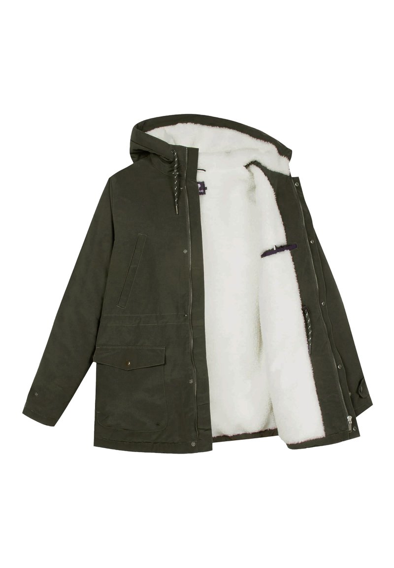 Faguo Winterjas groen