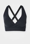 SOFT SEAMLESS ADJUSTABLE BRA - Športni modrček s srednjo podporo - navy melange
