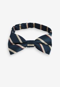 Next REGULAR FIT - DESIGN  - Motýlik - navy blue neutral brown stripe