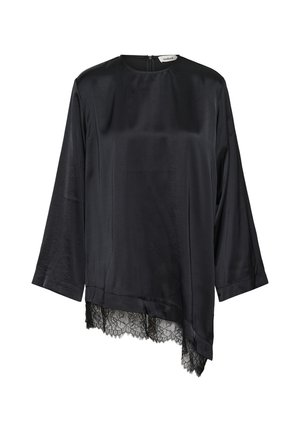 Soaked in Luxury, SLVERONA LACE TEE LS - Blouse - black