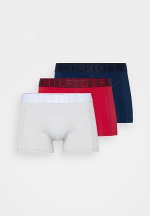 TRUNK 3 PACK - Boxerbriefs - red/light grey/night sky