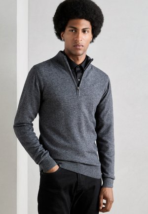 INDICODE JEANS Pullover - charcoal mix