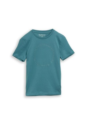 T-Shirt print - pastel teal