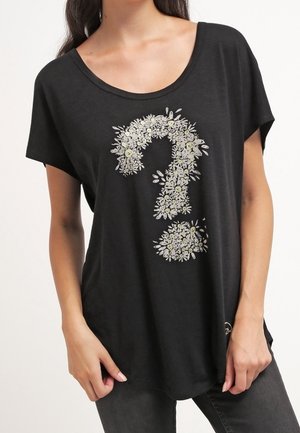 T-shirt imprimé - black