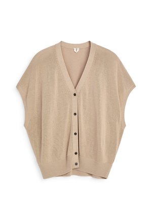 ARKET, ARKET KNITTED VEST - Gilet - beige